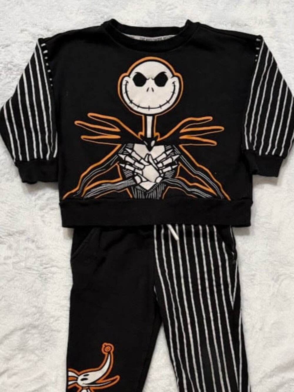 Disney Nightmare Before Christmas Jack Skellington 2-Piece Set 3T